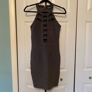 Missguided Grey Dress